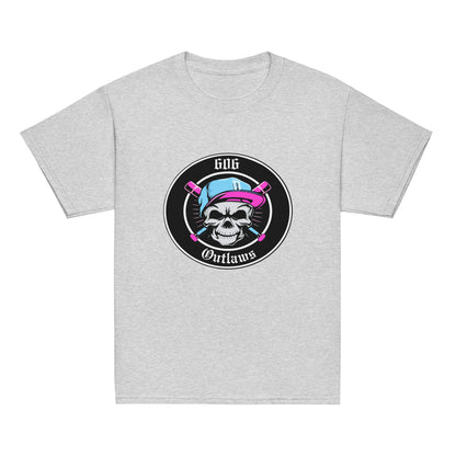 Classic | Youth T Shirt | 606 Outlaws Baseball | Badge Logo