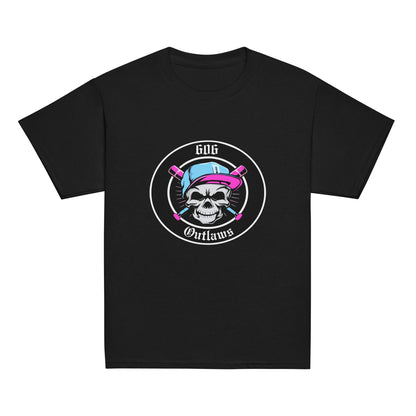Classic | Youth T Shirt | 606 Outlaws Baseball | Badge Logo