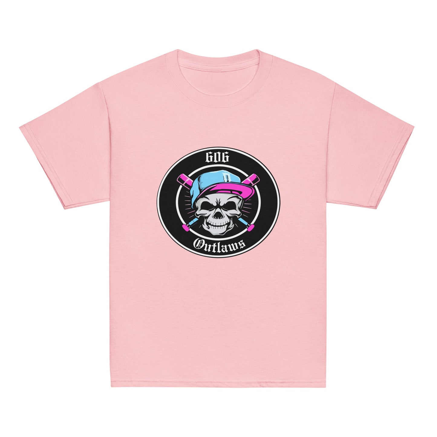 Classic | Youth T Shirt | 606 Outlaws Baseball | Badge Logo