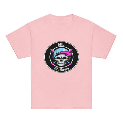 Classic | Youth T Shirt | 606 Outlaws Baseball | Badge Logo