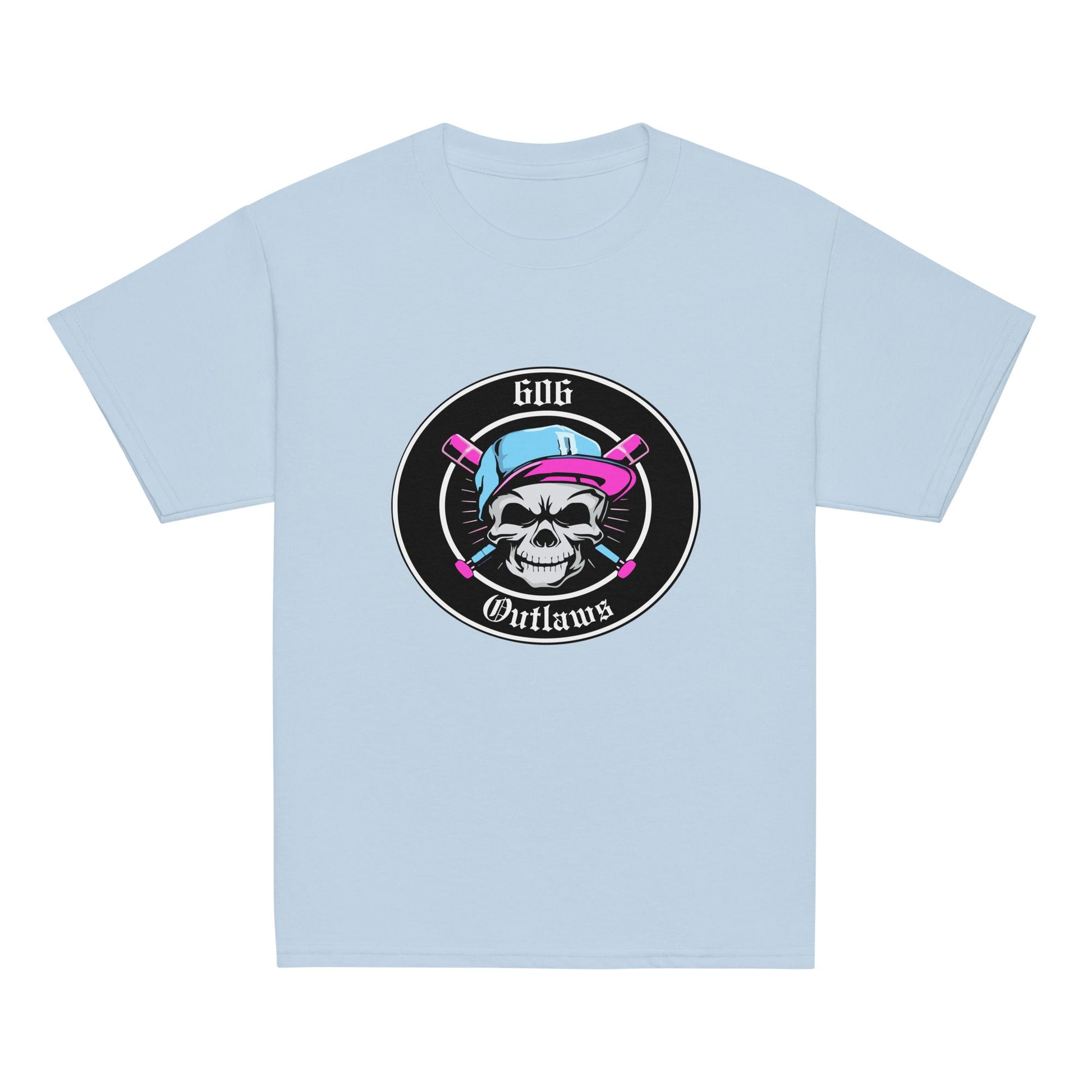 Classic | Youth T Shirt | 606 Outlaws Baseball | Badge Logo