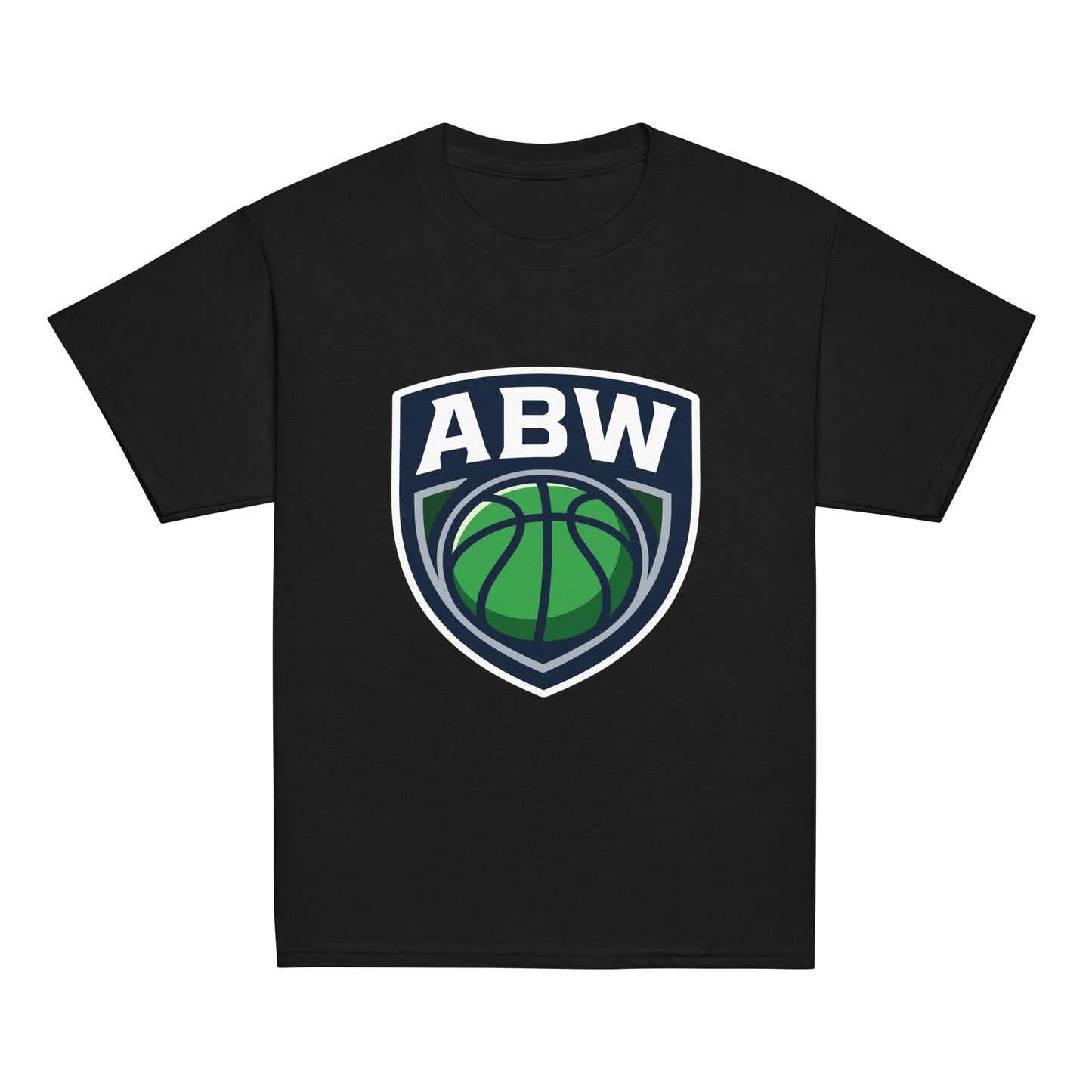 Classic | Youth T Shirt | A Better Way Basketball Program | Shield Logo
