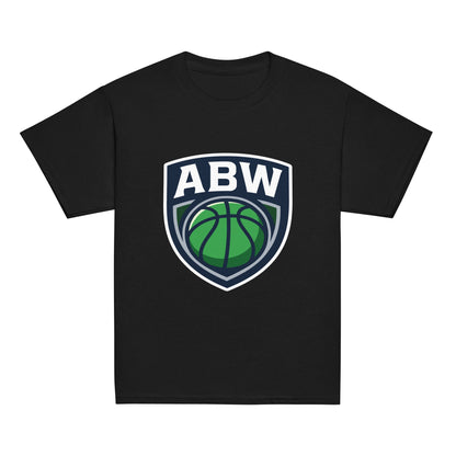 Classic | Youth T Shirt | A Better Way Basketball Program | Shield Logo