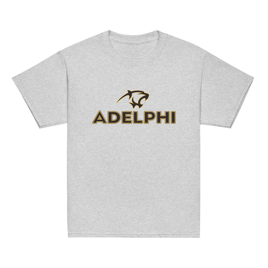 Classic | Youth T Shirt | Adelphi Womens Soccer | Apex Panther Logo