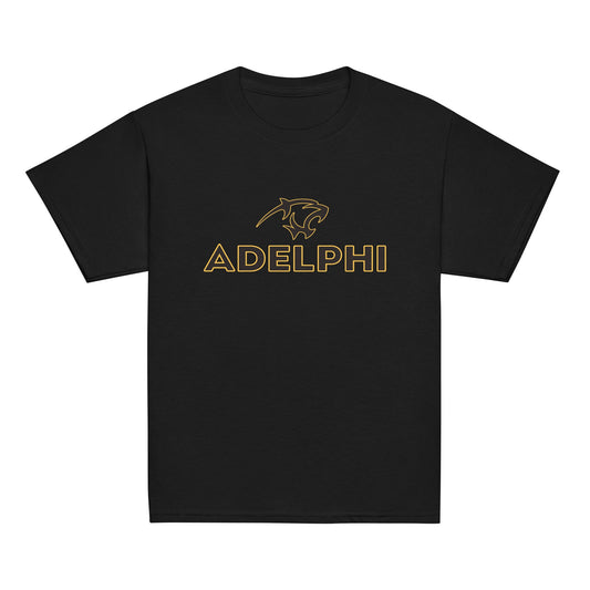 Classic | Youth T Shirt | Adelphi Womens Soccer | Apex Panther Logo