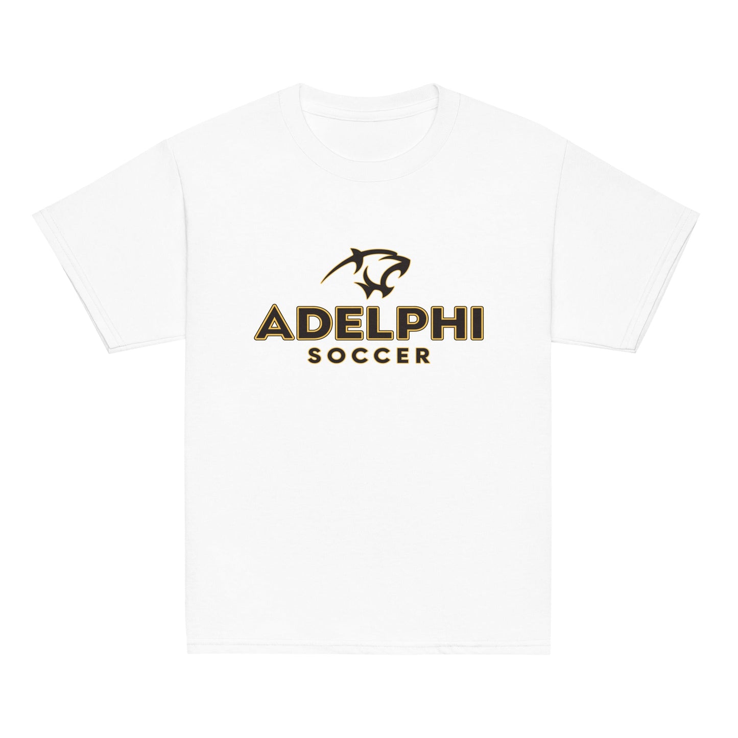Classic | Youth T Shirt | Adelphi Womens Soccer | Vanguard Mark Logo