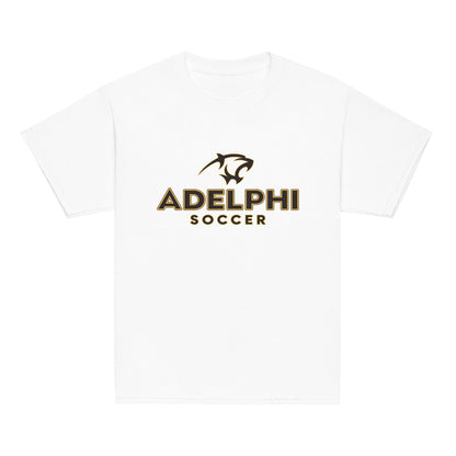 Classic | Youth T Shirt | Adelphi Womens Soccer | Vanguard Mark Logo