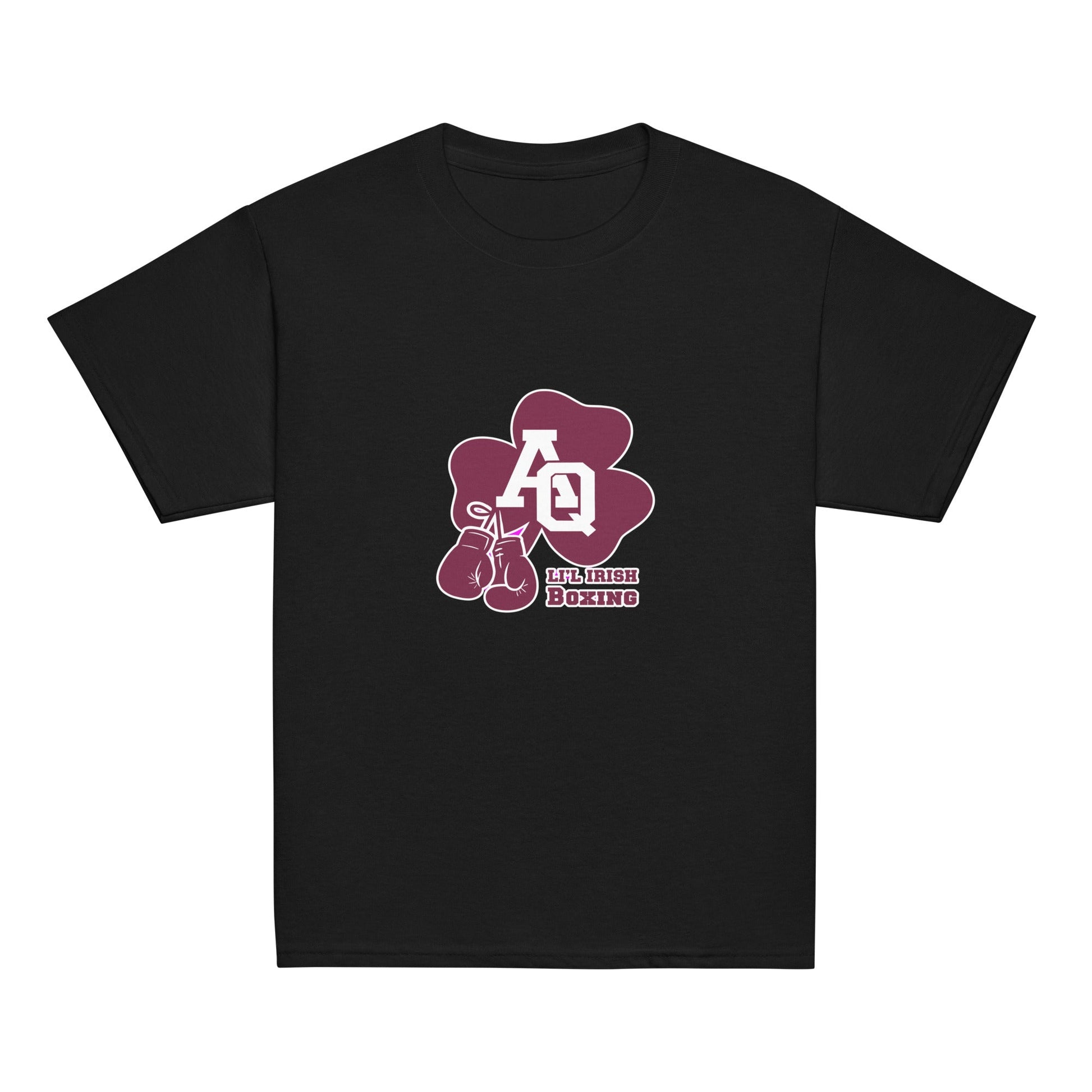 Classic | Youth T Shirt | Aquinas Li’l Irish Boxing | AQ Shamrock Logo