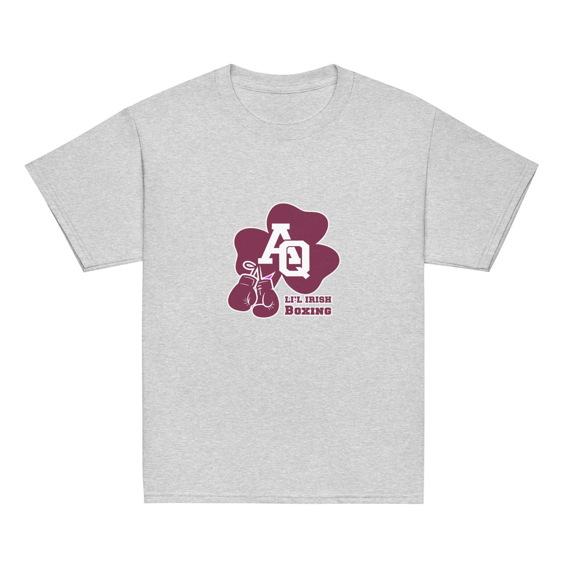 Classic | Youth T Shirt | Aquinas Li’l Irish Boxing | AQ Shamrock Logo