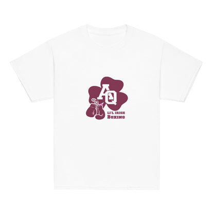 Classic | Youth T Shirt | Aquinas Li’l Irish Boxing | AQ Shamrock Logo