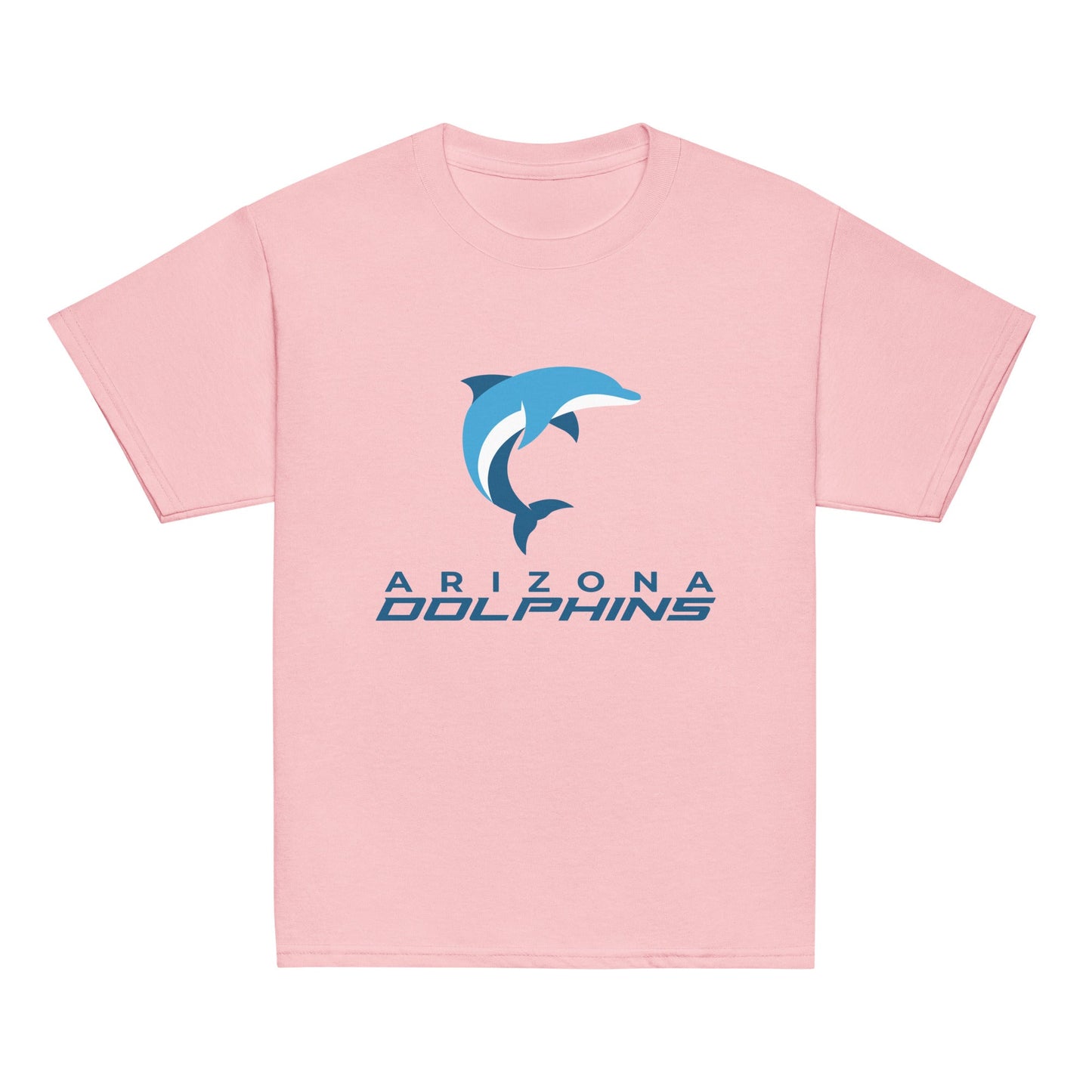 Classic | Youth T Shirt | Arizona Dolphins Swim Team | Wave Athletic Logo