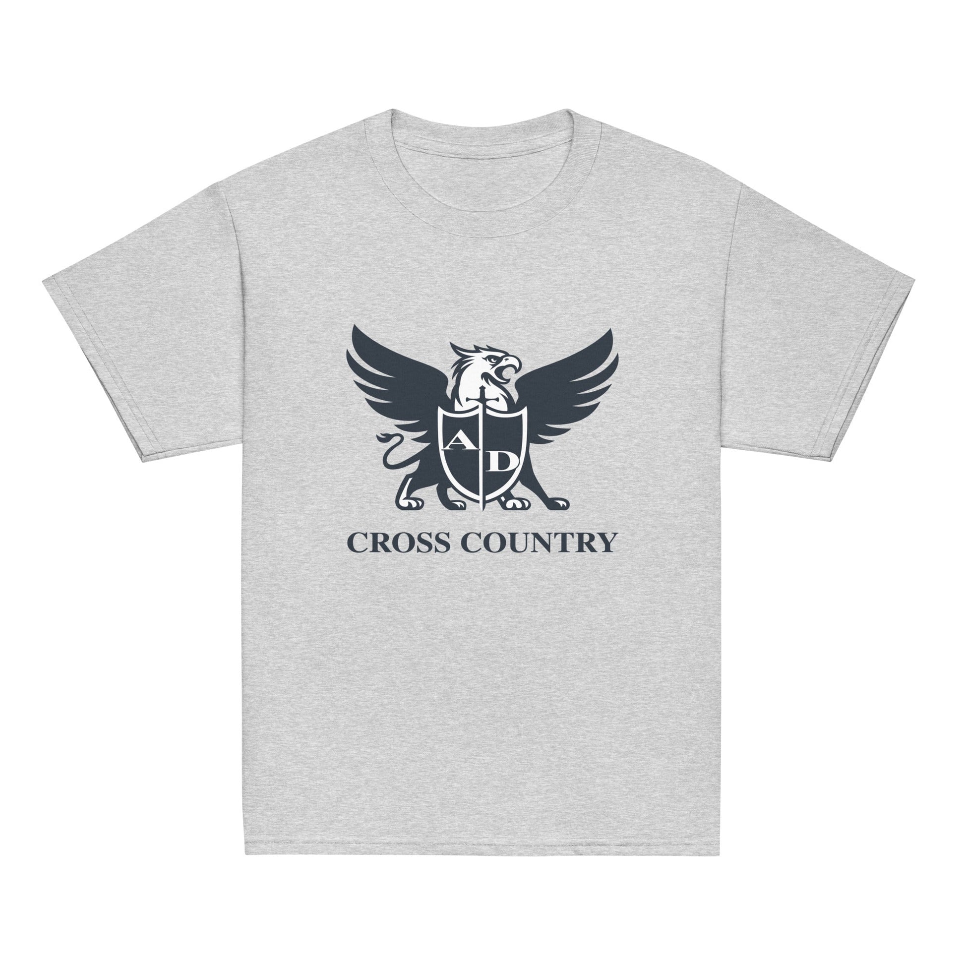 Classic | Youth T Shirt | Arma Dei Academy Cross Country | Griffin Logo