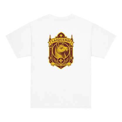 Classic | Youth T Shirt | Arma Dei Academy Logic Houses | Laiquendi Logo