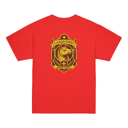 Classic | Youth T Shirt | Arma Dei Academy Logic Houses | Laiquendi Logo