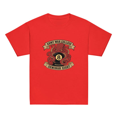 Classic | Youth T Shirt | Army War College (Seminar 8) | Crest Logo