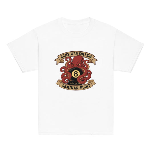 Classic | Youth T Shirt | Army War College (Seminar 8) | Crest Logo