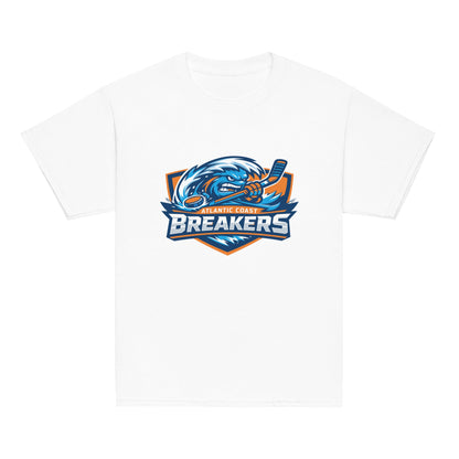 Classic | Youth T Shirt | Atlantic Coast Breakers Hockey | Mascot Shield Logo