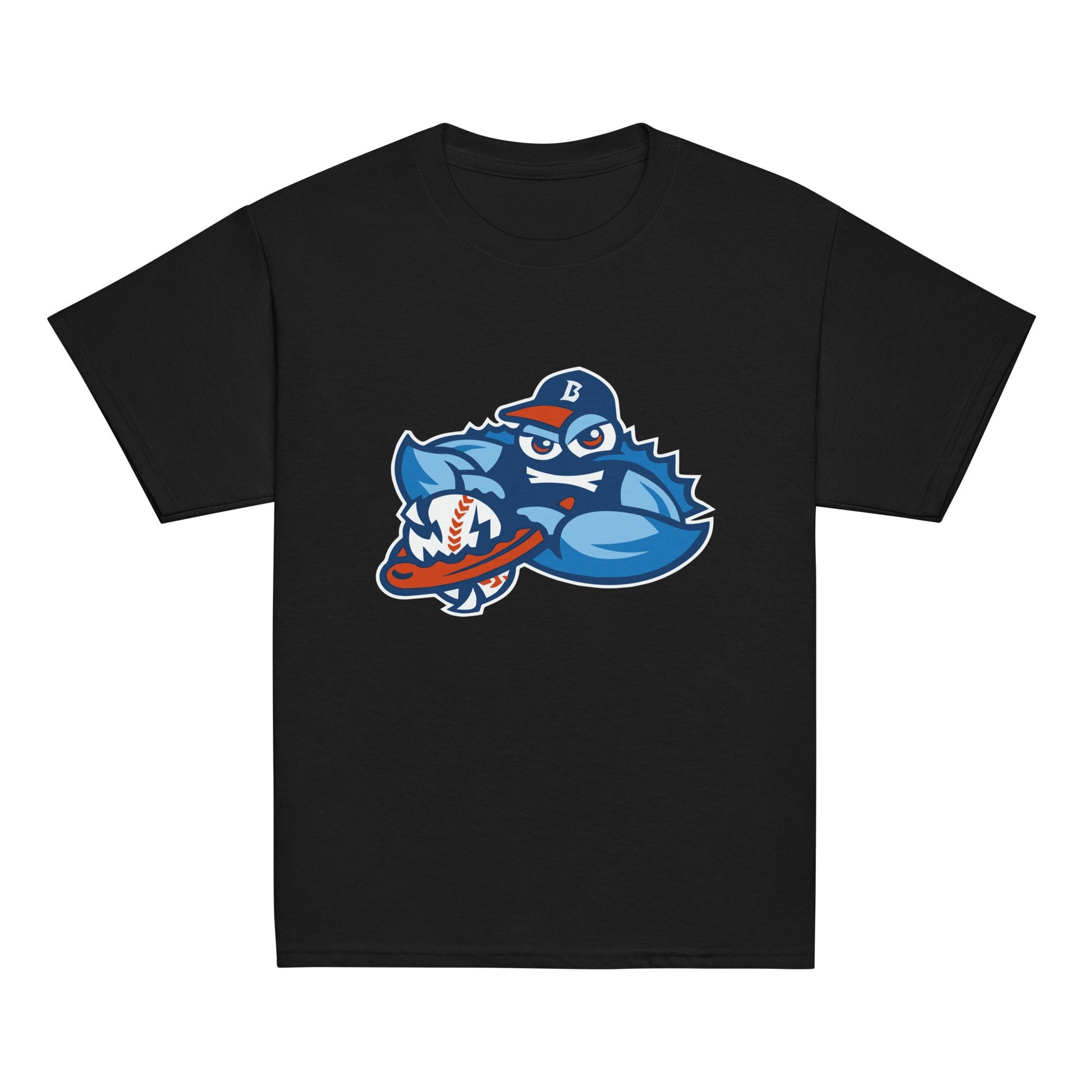 Classic | Youth T Shirt | Bellport BlueClaws | Mascot Logo