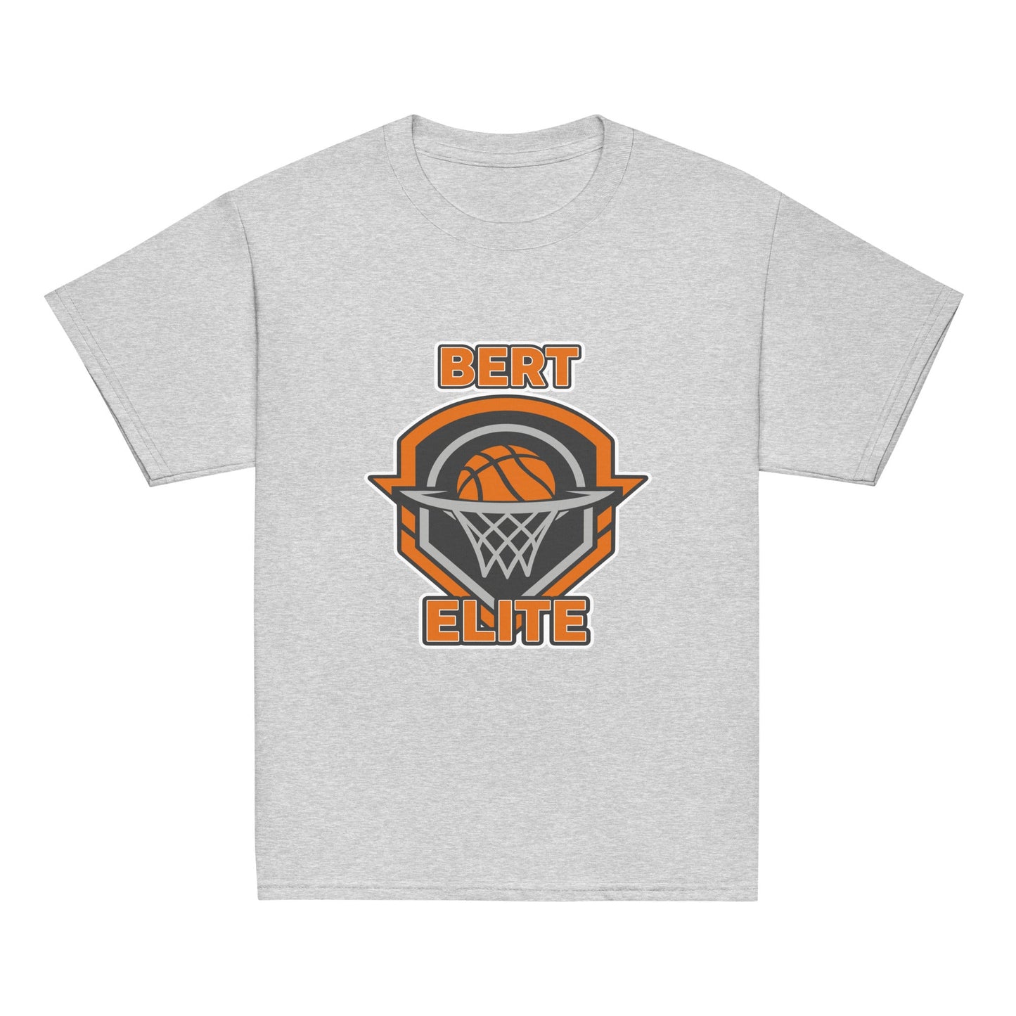 Classic | Youth T Shirt | Bert Elite AAU | Hoop Badge Logo