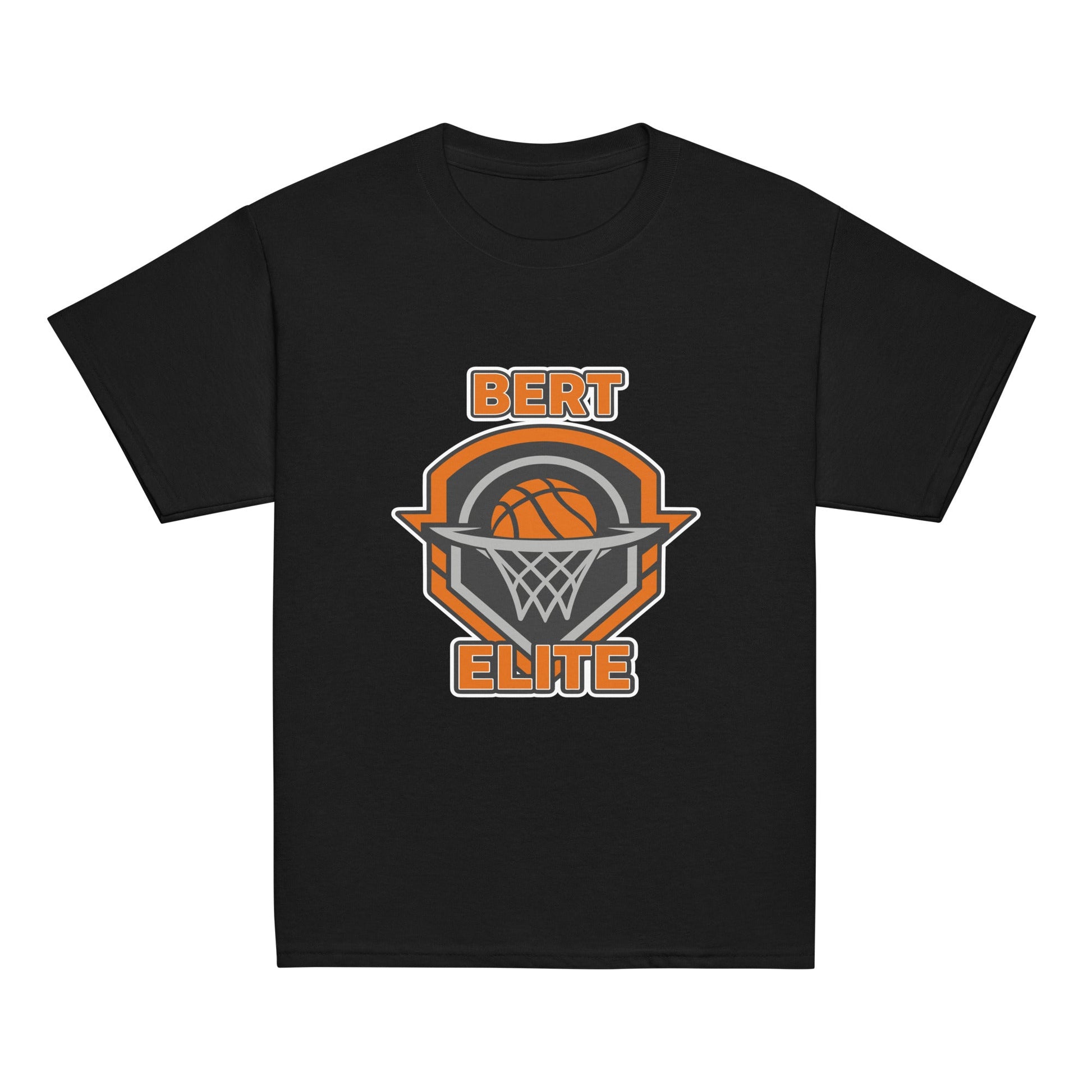 Classic | Youth T Shirt | Bert Elite AAU | Hoop Badge Logo