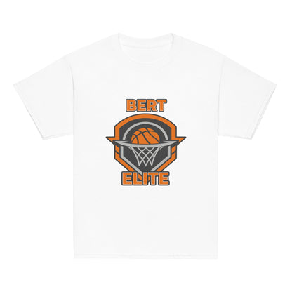 Classic | Youth T Shirt | Bert Elite AAU | Hoop Badge Logo