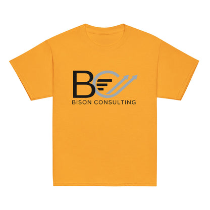 Classic | Youth T Shirt | Bison Consulting | BC Crest Logo