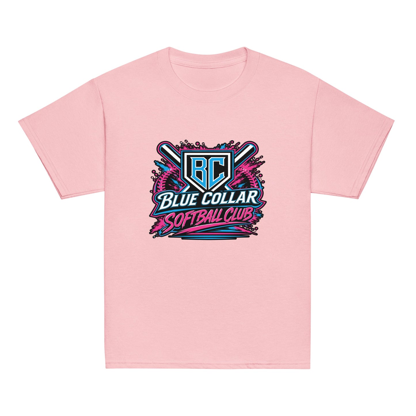 Classic | Youth T Shirt | Blue Collar Softball 2034 | Athletics Logo