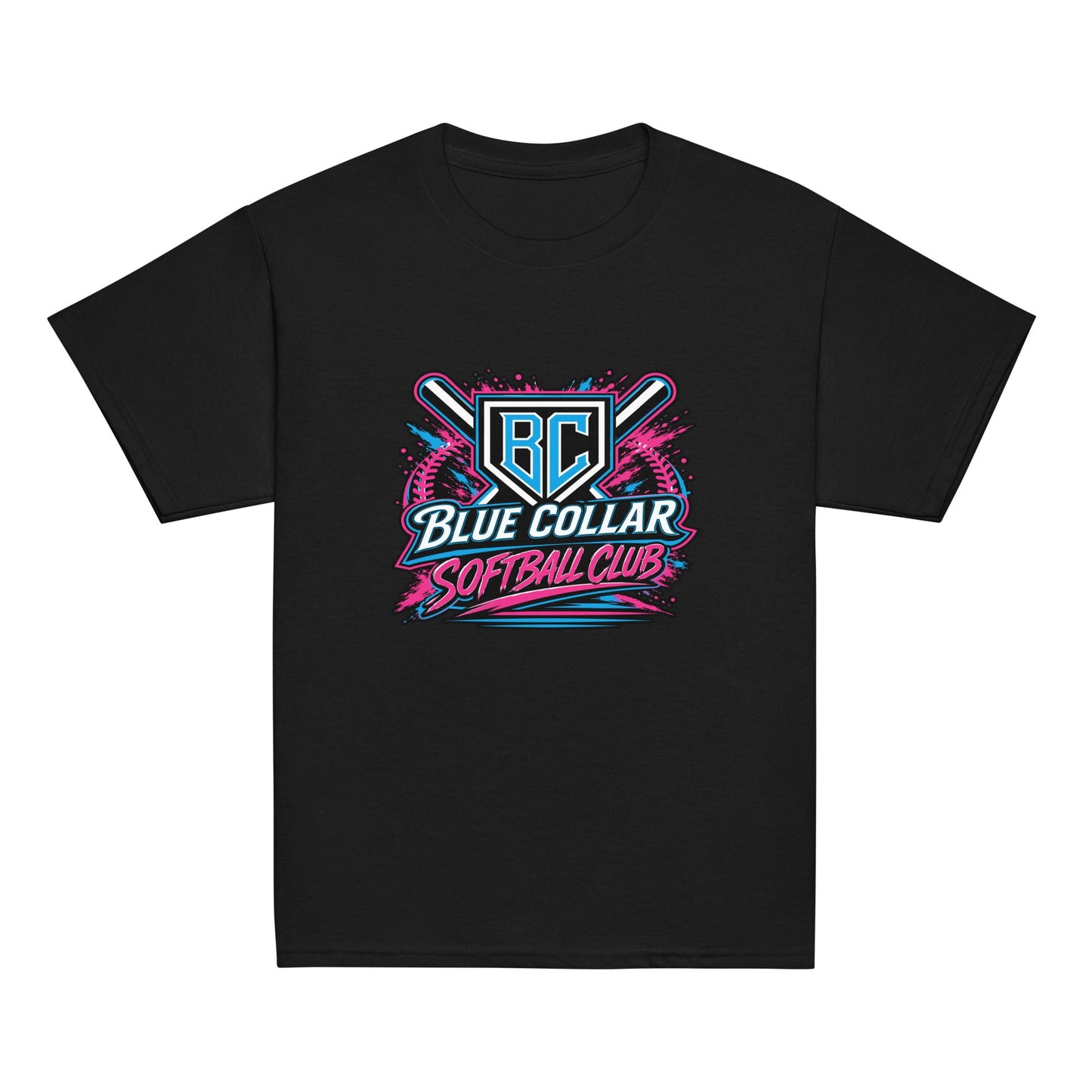 Classic | Youth T Shirt | Blue Collar Softball 2034 | Athletics Logo