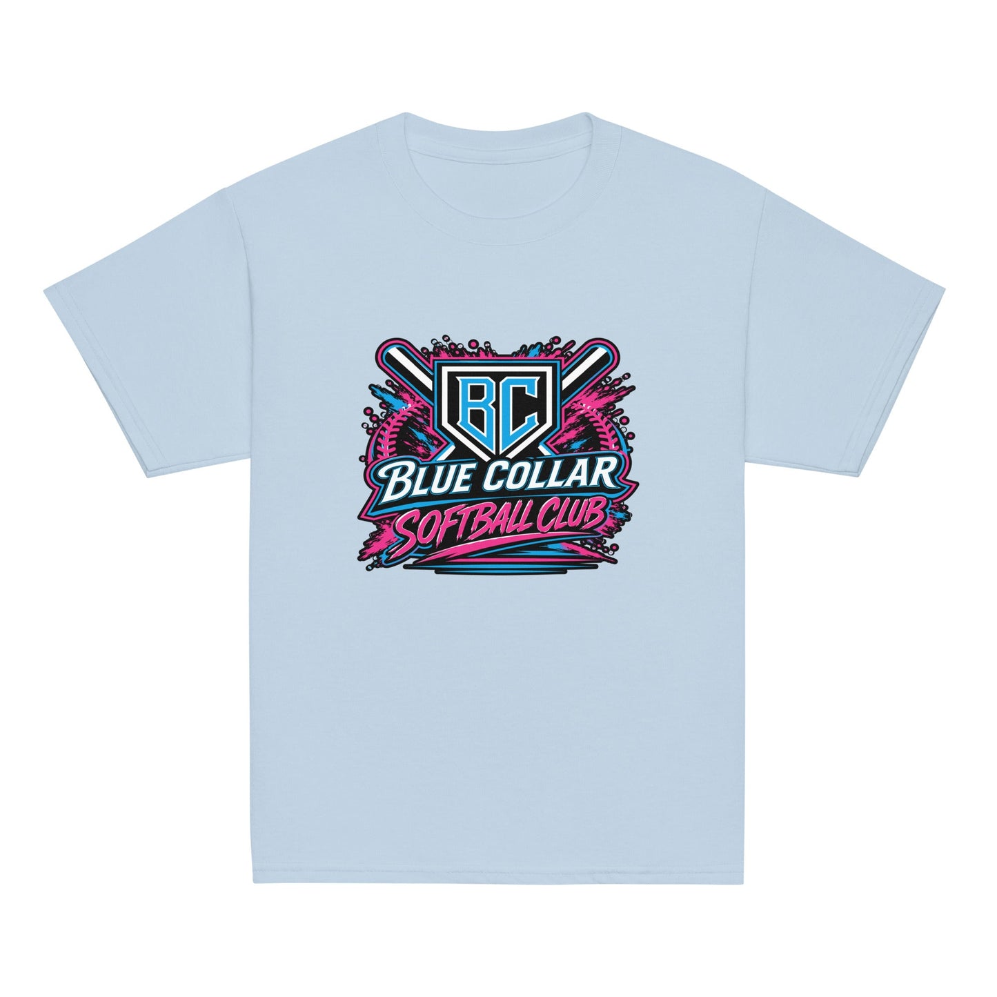 Classic | Youth T Shirt | Blue Collar Softball 2034 | Athletics Logo