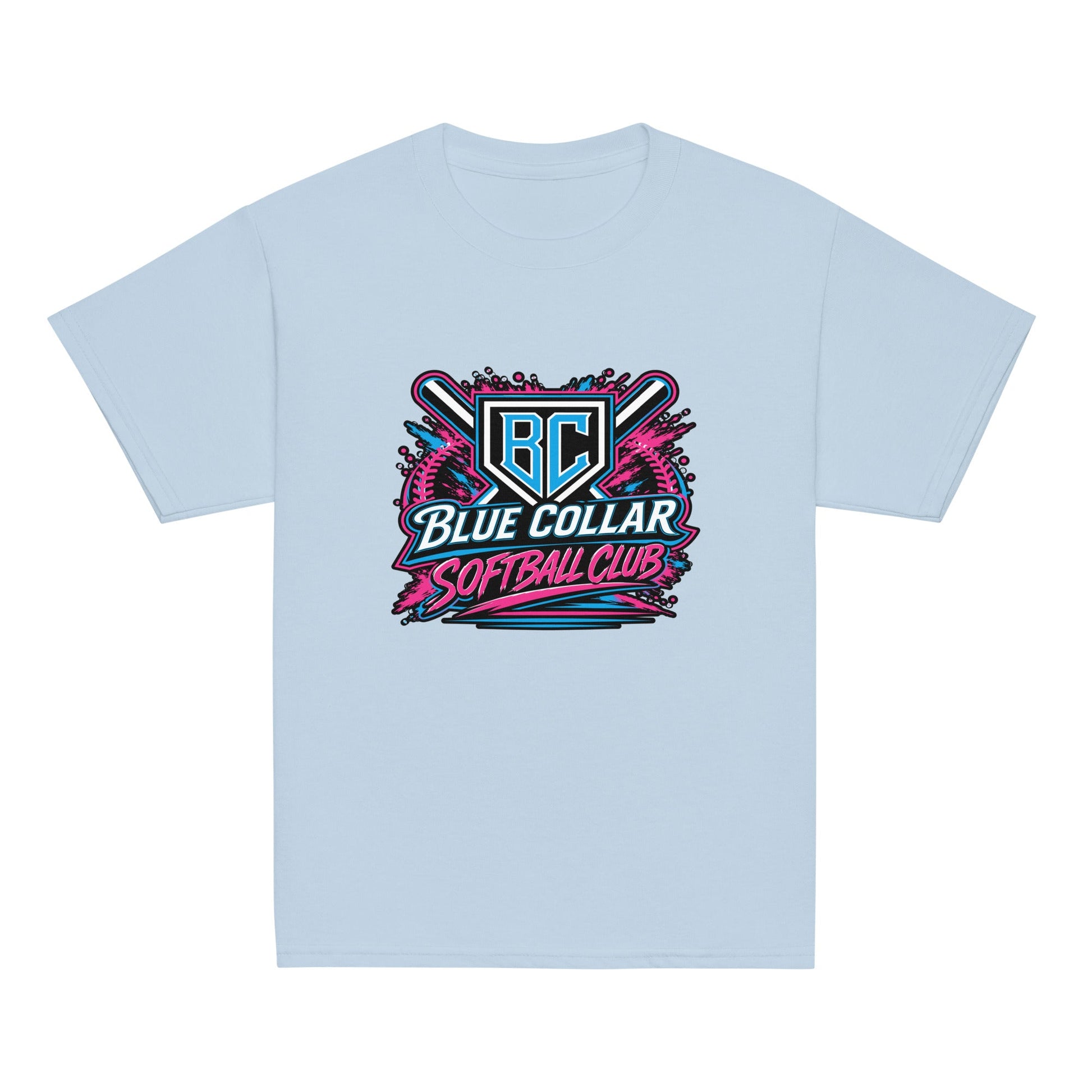 Classic | Youth T Shirt | Blue Collar Softball 2034 | Athletics Logo