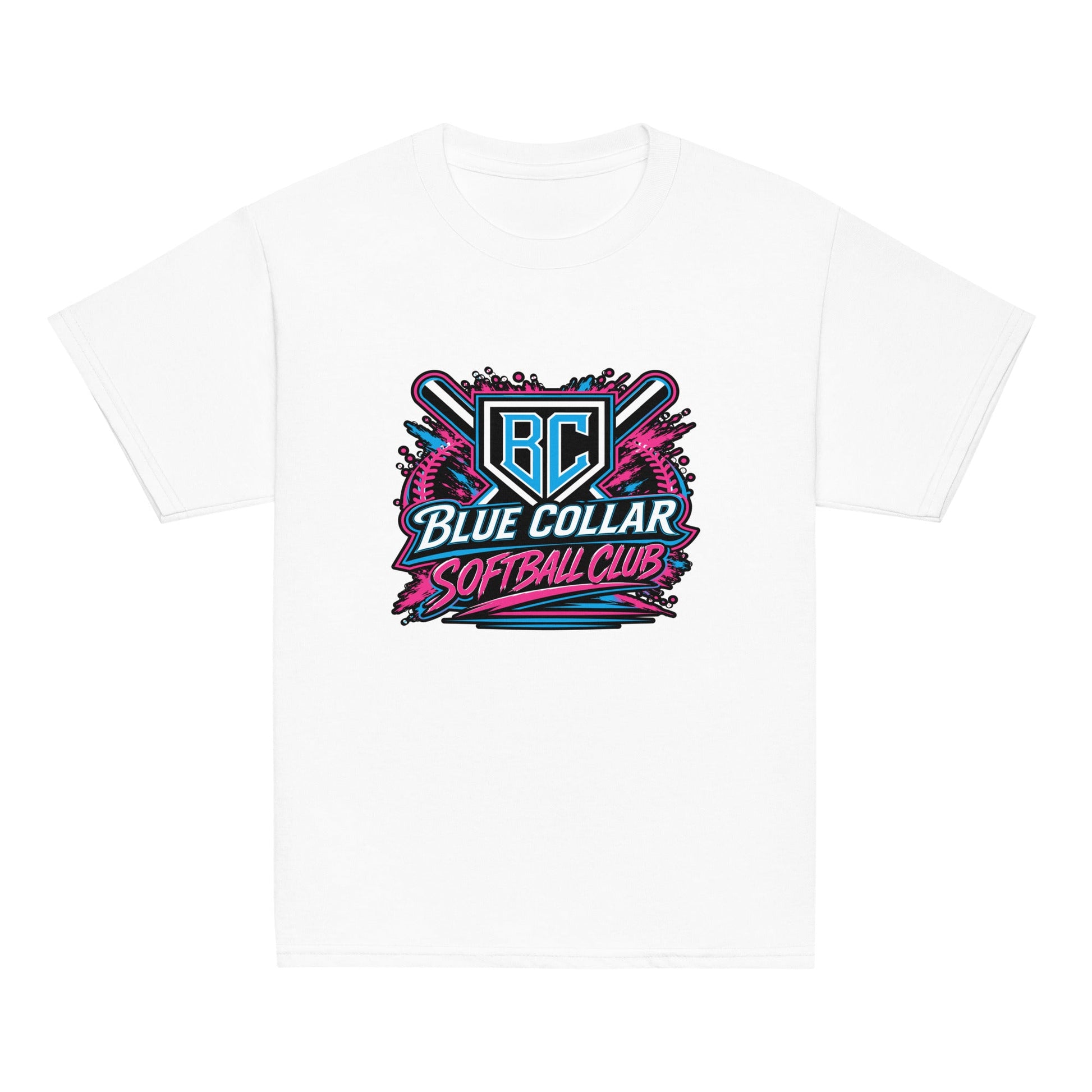 Classic | Youth T Shirt | Blue Collar Softball 2034 | Athletics Logo
