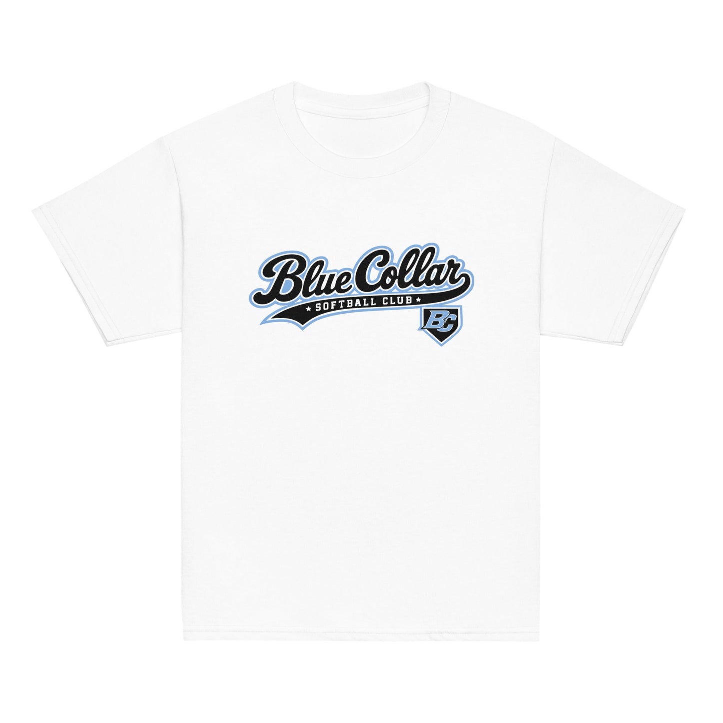 Classic | Youth T Shirt | Blue Collar Softball 2034 | Foundry Logo
