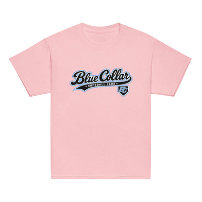 Classic | Youth T Shirt | Blue Collar Softball 2034 | Foundry Logo