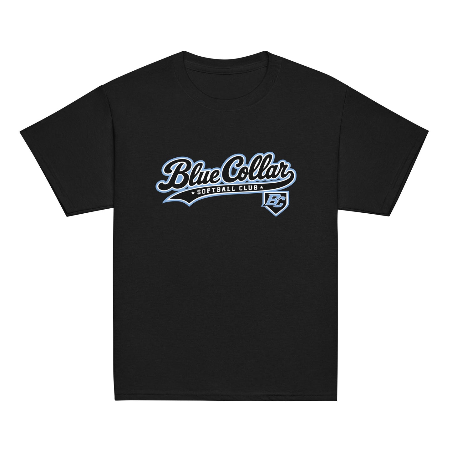 Classic | Youth T Shirt | Blue Collar Softball 2034 | Foundry Logo