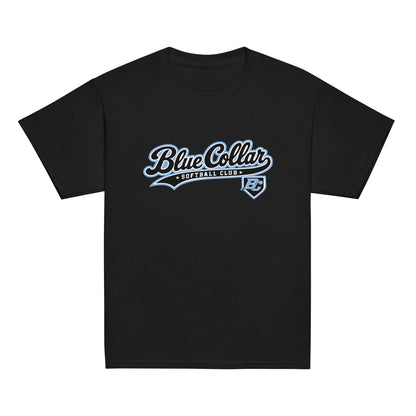 Classic | Youth T Shirt | Blue Collar Softball 2034 | Foundry Logo