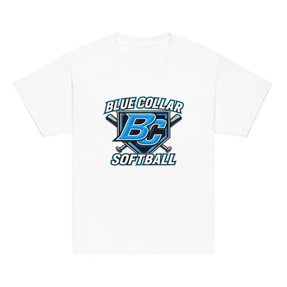 Classic | Youth T Shirt | Blue Collar Softball 2034 | Shield Logo