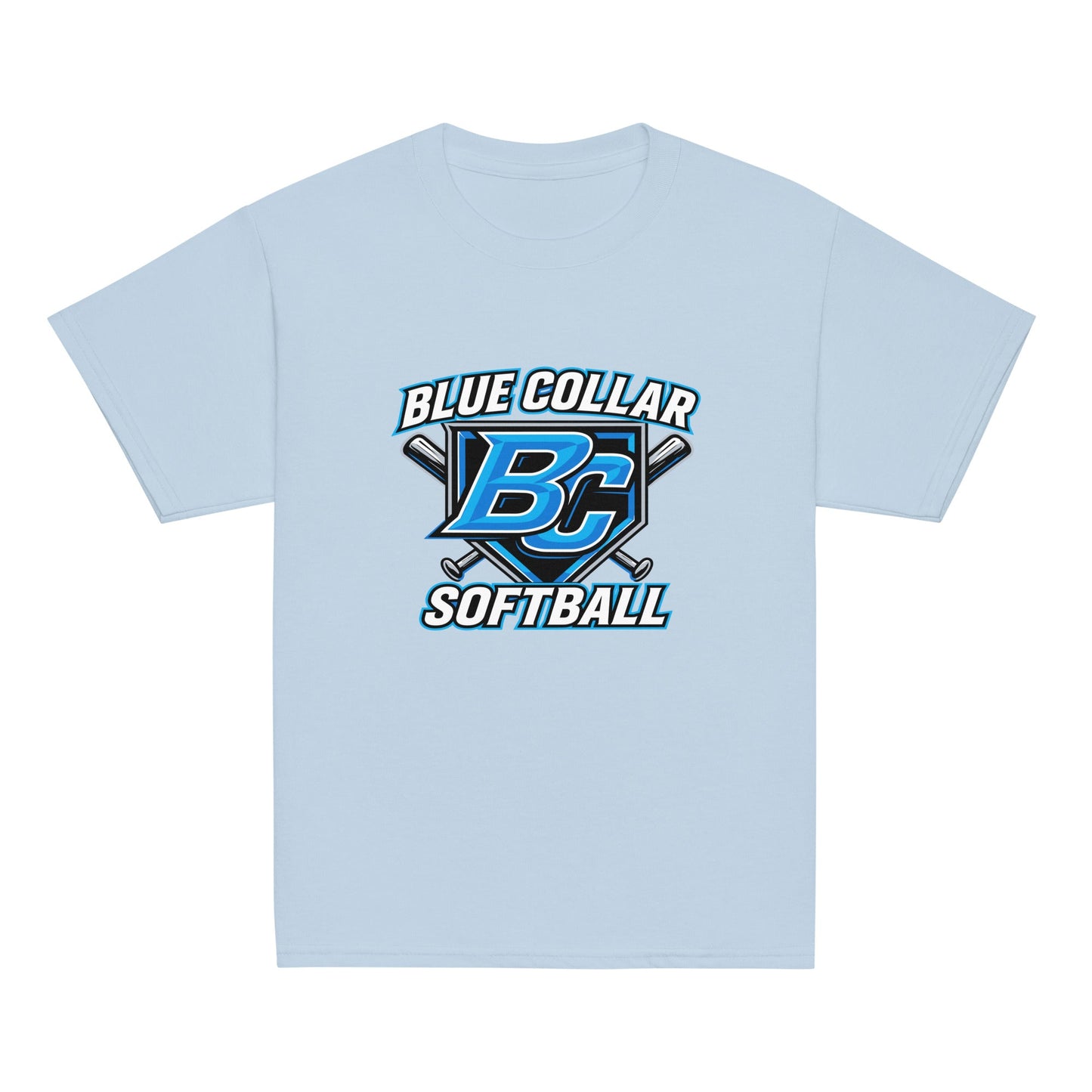 Classic | Youth T Shirt | Blue Collar Softball 2034 | Shield Logo