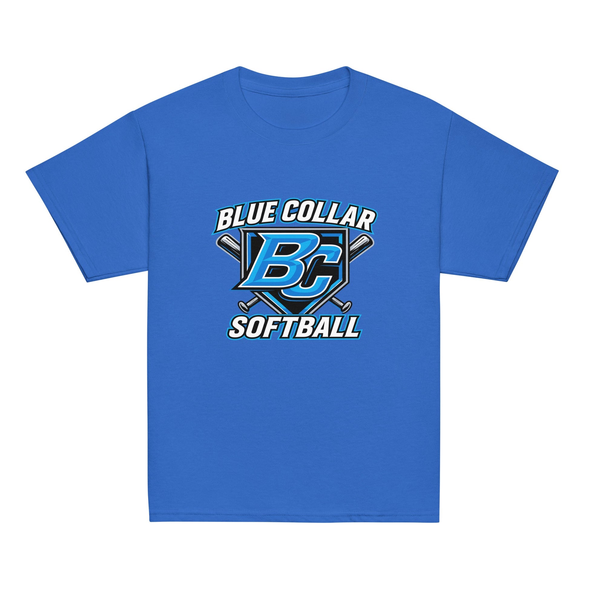 Classic | Youth T Shirt | Blue Collar Softball 2034 | Shield Logo