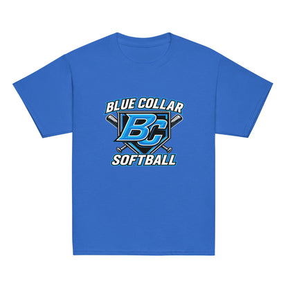 Classic | Youth T Shirt | Blue Collar Softball 2034 | Shield Logo