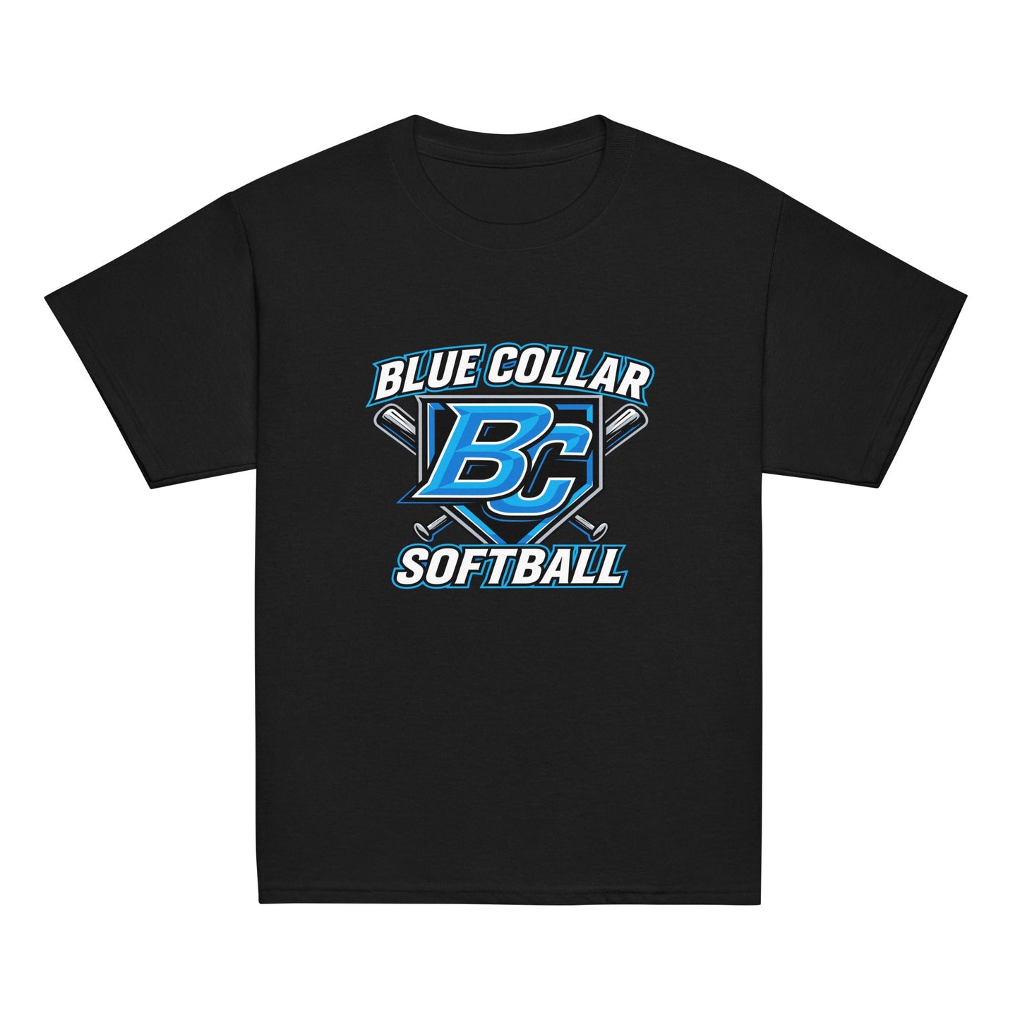 Classic | Youth T Shirt | Blue Collar Softball 2034 | Shield Logo