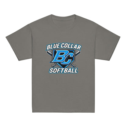 Classic | Youth T Shirt | Blue Collar Softball 2034 | Shield Logo