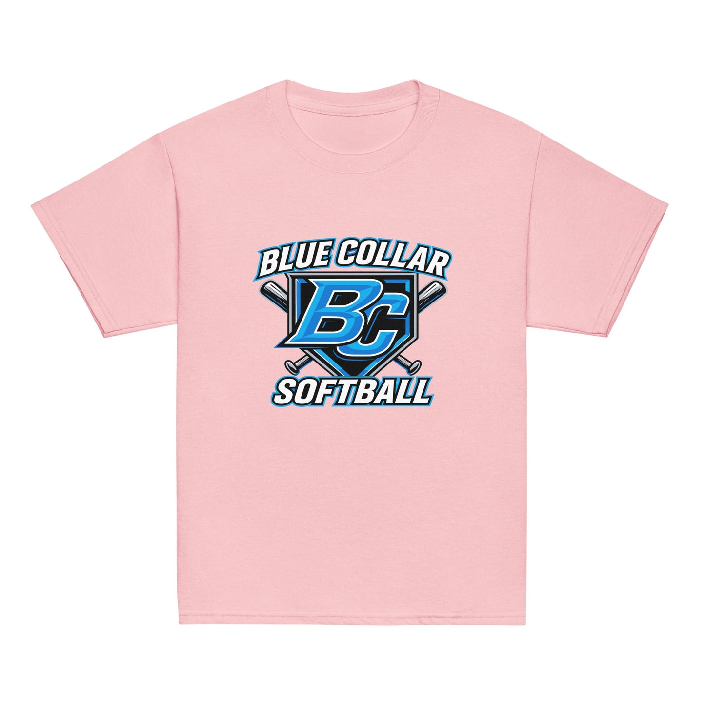 Classic | Youth T Shirt | Blue Collar Softball 2034 | Shield Logo