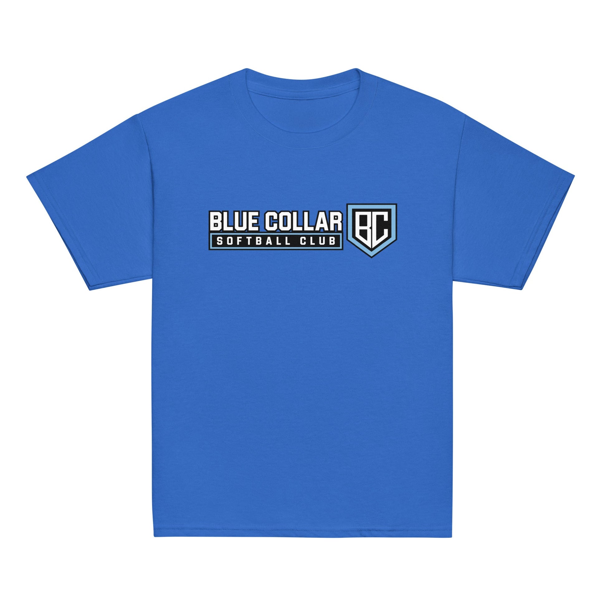 Classic | Youth T Shirt | Blue Collar Softball 2034 | Vanguard Logo