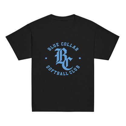 Classic | Youth T Shirt | Blue Collar Softball 2034 | Varsity Logo