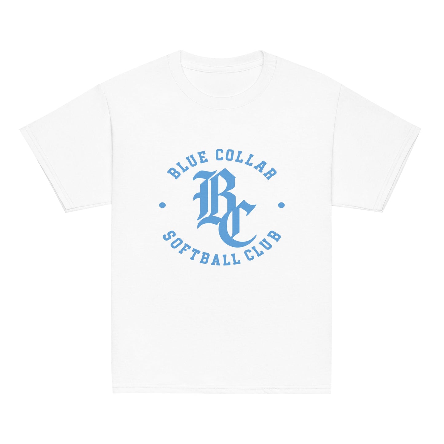 Classic | Youth T Shirt | Blue Collar Softball 2034 | Varsity Logo
