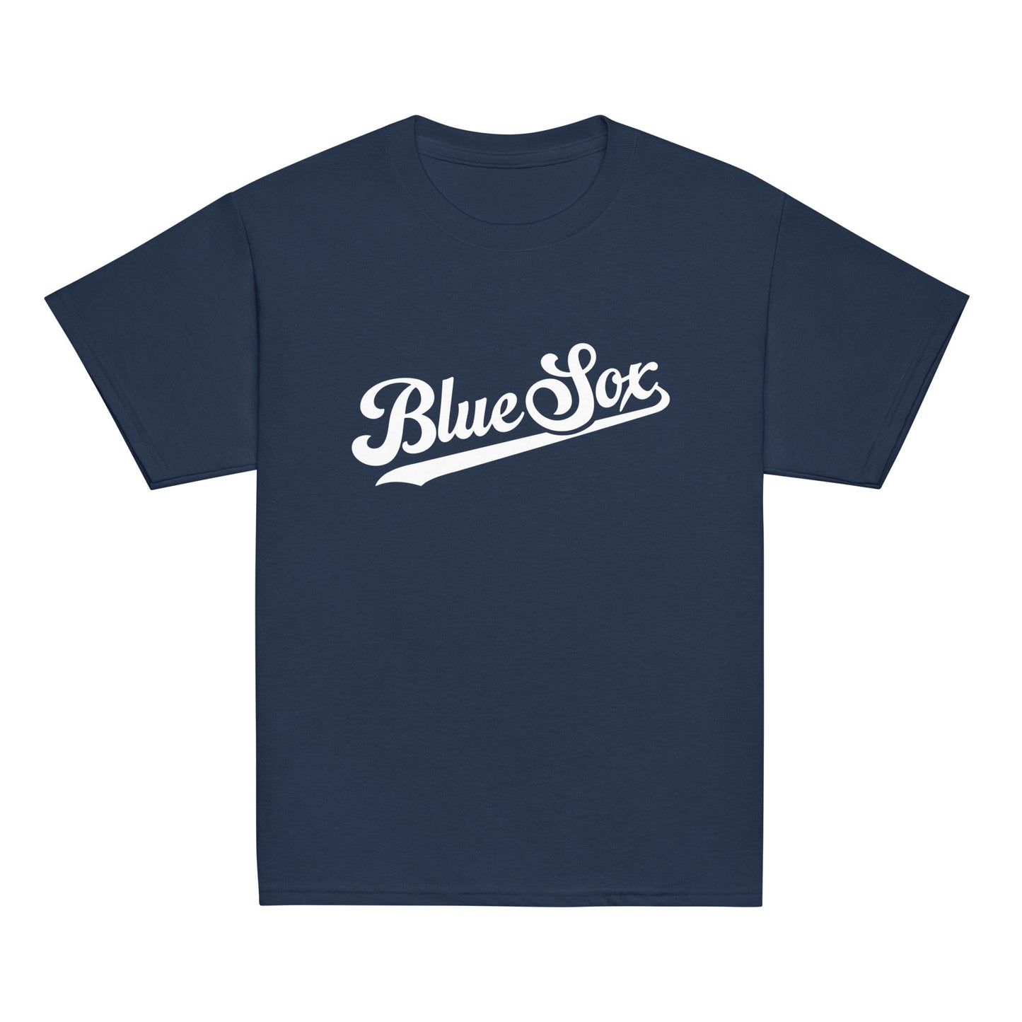 Classic | Youth T Shirt | Blue Sox | Script Logo