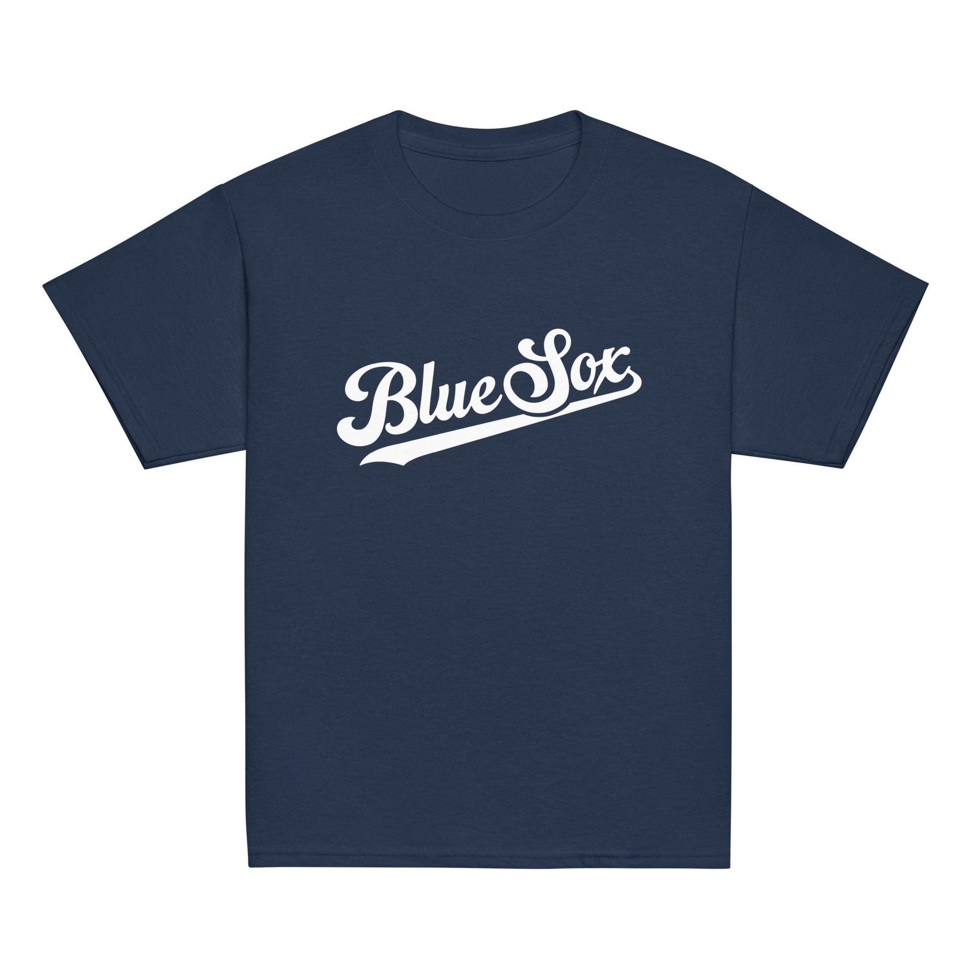 Classic | Youth T Shirt | Blue Sox | Script Logo