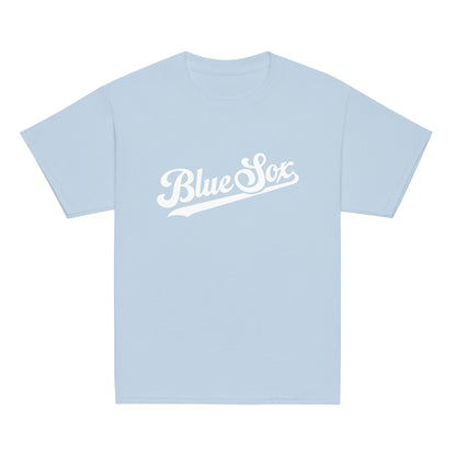 Classic | Youth T Shirt | Blue Sox | Script Logo