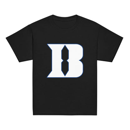 Classic | Youth T Shirt | Blueblacks Football Club | Crest Logo