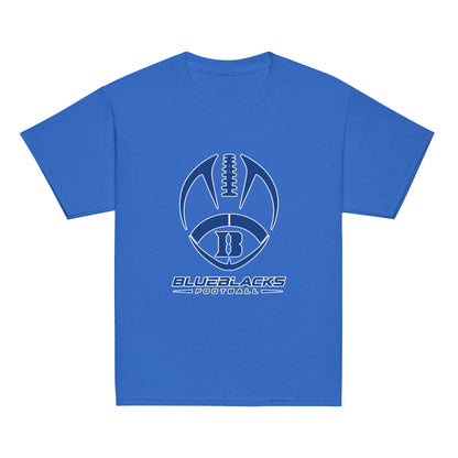 Classic | Youth T Shirt | Blueblacks Football Club | Emblem Logo